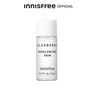 Nước cân bằng giữ ẩm da innisfree Blueberry Rebalancing Skin 8mL