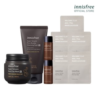 Bộ làm sạch và se khít lỗ chân lông Innisfree Volcanic Pore Set