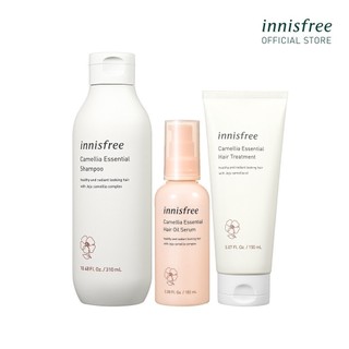 Bộ sản phẩm dưỡng tóc hoa trà innisfree Camellia Essential Hair Care Set