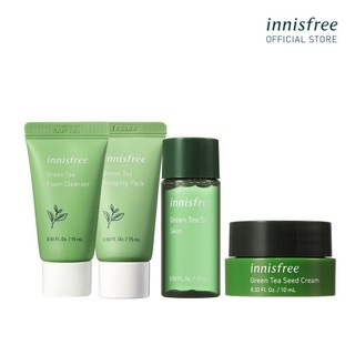 (Quà tặng) Bộ dưỡng ẩm và bảo vệ da trà xanh Innisfree Green Tea Seed Set