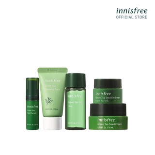 (Quà tặng) Bộ dưỡng ẩm và bảo vệ da trà xanh Innisfree Green Tea Seed Set
