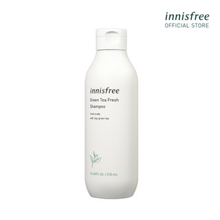 Dầu gội trà xanh innisfree Green Tea Fresh Shampoo hạn chế bết tóc 310ml