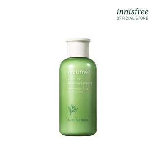 [Mã COSINNIJ - 8% đơn 250K] Sữa dưỡng ẩm từ trà xanh đảo Jeju Innisfree Green Tea Balancing Lotion Ex 160ml (NEW 2023)