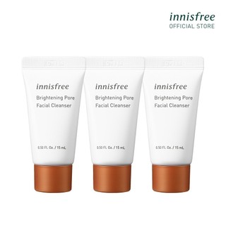 (Quà tặng) Bộ 3 sữa rửa mặt dưỡng sáng da quýt innisfree Brightening Pore Facial Cleanser Set