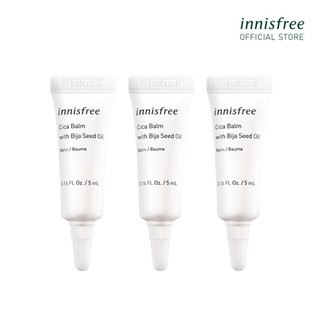 (Quà tặng không bán) Bộ kem dưỡng ẩm làm dịu da mụn nhạy cảm từ Bija innisfree Bija Cica Balm EX 5ml/ tuýp