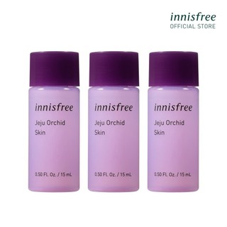 Bộ nước cân bằng chống lão hóa hoa lan tím Innisfree Jeju Orchid Skin 15ml
