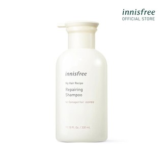 Dầu gội phục hồi cho tóc hư tổn innisfree My hair Recipe Repairing Shampoo for Damaged Hair 330ml