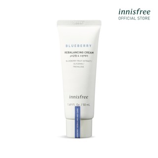 [Mã COSIF12 giảm 10% đơn 400K] Kem dưỡng cân bằng ẩm innisfree Blueberry Rebalancing Cream 50 mL