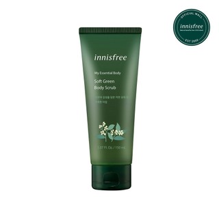 Tẩy tế bào da chết cơ thể hương cây cỏ innisfree My Essential Body Soft Green Creamy Body Scrub 150ml