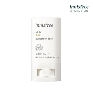 [Mã COSIF04 giảm 10% đơn 400K] Kem chống nắng hàng ngày dạng thỏi innisfree Daily Soft Sunscreen Stick SPF50+ Pa++++ 18g