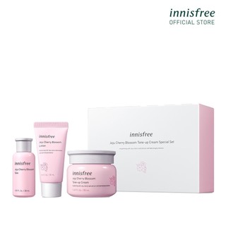 [Mã COSIF04 giảm 10% đơn 400K] Bộ sản phẩm dưỡng ẩm sáng da hoa anh đào đảo Jeju innisfree Jeju Cherry Blossom Cream Set
