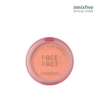 Phấn phủ dạng nén làm mờ lỗ chân lông phiên bản Vintage innisfree Edition Face pact Vintage Filter Blur Pact 3.7 g