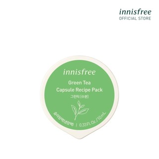 Mặt nạ ngủ dạng hủ từ trà xanh innisfree Capsule Recipe Pack Green Tea 10ml