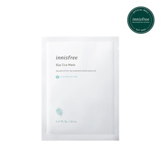 [Mã COSIF06 giảm 10% đơn 400K] Mặt nạ dành cho da nhạy cảm innisfree Bija Cica Sheet Mask 20ml (1 Miếng)