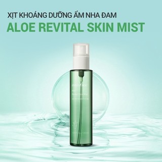Xịt khoáng dưỡng ẩm nha đam innisfree Aloe Revital Skin Mist