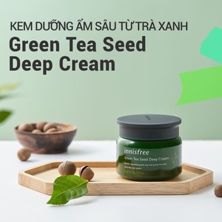 Kem dưỡng ẩm sâu trà xanh innisfree Green Tea Seed Deep Cream 50ml