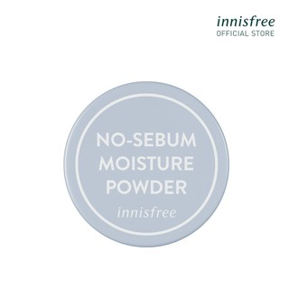 Phấn phủ bột kiềm dầu & dưỡng ẩm innisfree No Sebum Moisture Powder 5 g