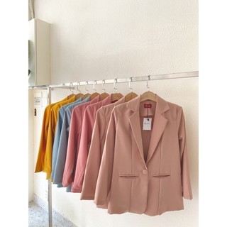 RECHIC Áo Blazer Freesize nhiều màu