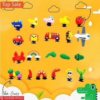 jibbitz cài dép Cross KHỦNG LONG MAIHHNNS