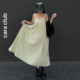 CARA Đầm dài nữ Sun hai dây nhiều màu dáng xoè trẻ trung phù hợp dạo phố