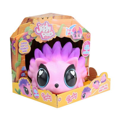 Đồ Chơi Thú Cưng Nhím Tím Lộn Nhào Jiggly Pets JP015-PI