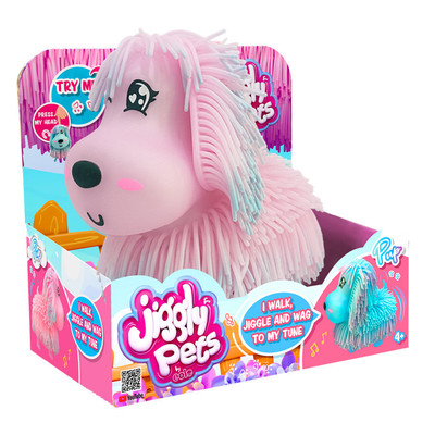 Đồ Chơi Cho Trẻ Thú Cưng Nhún Nhảy Cún Hồng Rạng Rỡ Jiggly Pets Wd188F-Pi