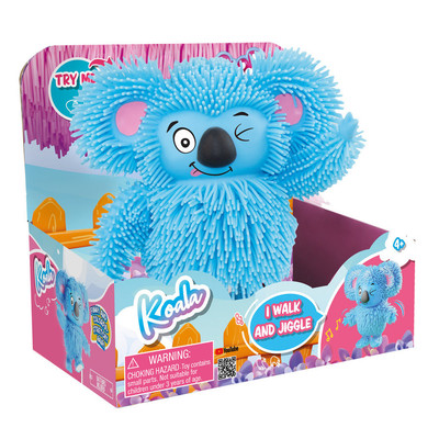 Đồ Chơi Cho Trẻ Thú Cưng Nhún Nhảy Koala Xanh Vui Vẻ Jiggly Pets Jp007F-Bl