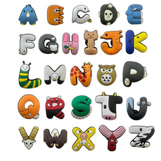 Sticker Dép Cross Chữ Hình Động Vật Jibbitz Gắn Dép, Phụ Kiện Trang Trí Dép Cross Có Nút Gắn Cực Xinh [ STICKER ]