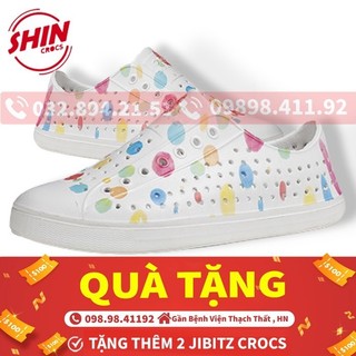 Giày native💖FREESHIP💖giày native họa tiết chấm bi SHINNATIVE22 tặng thêm 2 sticker native