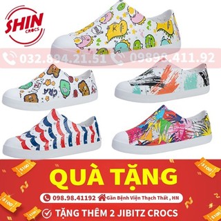 Giày Native Cho Bé Giày Đi Mưa Thời Trang, Giày Nhựa Native WNC Họa Tiết Đa Dạng Phong Cách Cho Trẻ [ NATIVE ]