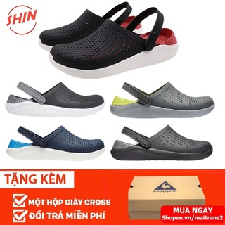 Dép Cross Literide Sục Bánh Mì Basic Unisex, Dép Literide Sục Bít Đầu Thoáng Khi Chống Trơn Êm Ái [ SỤC LÍT ]