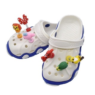 Sticker Lò Xo Gắn Dép 3D Jibbitz Dép Crocs, Phụ Kiện Trang Trí Dép Sục Lò Xo 3D Họa Tiết Siêu Xinh [ STICKER ]