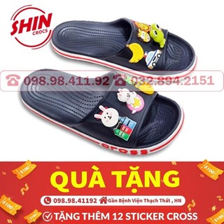 dép lê baya màu đen đỏ cross💖FREESHIP💖dép lê baya hotrend BAY11