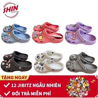 Dép Cross Classic Thời Trang Đơn Giản Sục Crocs Cổ Điển, Sục Bít Đầu Dép Crocs Thoáng Khí Êm Ái [ CLASSIC ]