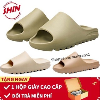 dép đúc quai ngang nam nữ nguyên khối độn tăng 5cm chiều cao trống trượt SHINCROSS7UY1 tặng thêm hộp đựng