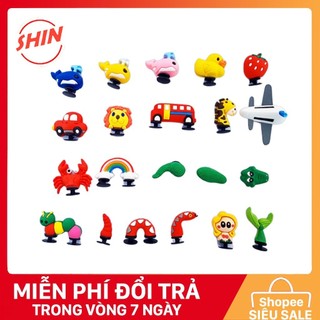 Jibbitz Cài Dép Họa Tiết Dễ Thương Sticker Gắn Dép Cross, Phụ Kiện Trang Trí Dép Siêu Xinh [ STICKER ]