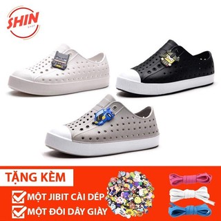 Giày Native Đi Mưa Giày Lười Unisex Thời Trang, Giày Nhựa Không Thấm Nước Thoáng Khí Đục Lỗ Êm Ái [ NATIVE ]