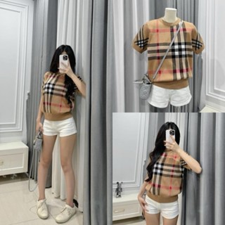 Áo polo len bbr siêu hothit, áo thun nữ bbr siêu hothit phong cách girl phố Qc01 y