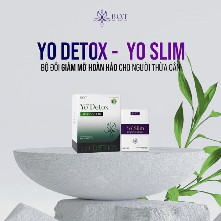 Giảm Cân Yo Slim và Yo Detox B.O.T tặng kèm Magic Body liệu trình 15 ngày an toàn hiệu quả- BENZA STORE