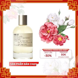 Nước hoa unisex le labo le labo oud 27 edp 10ml