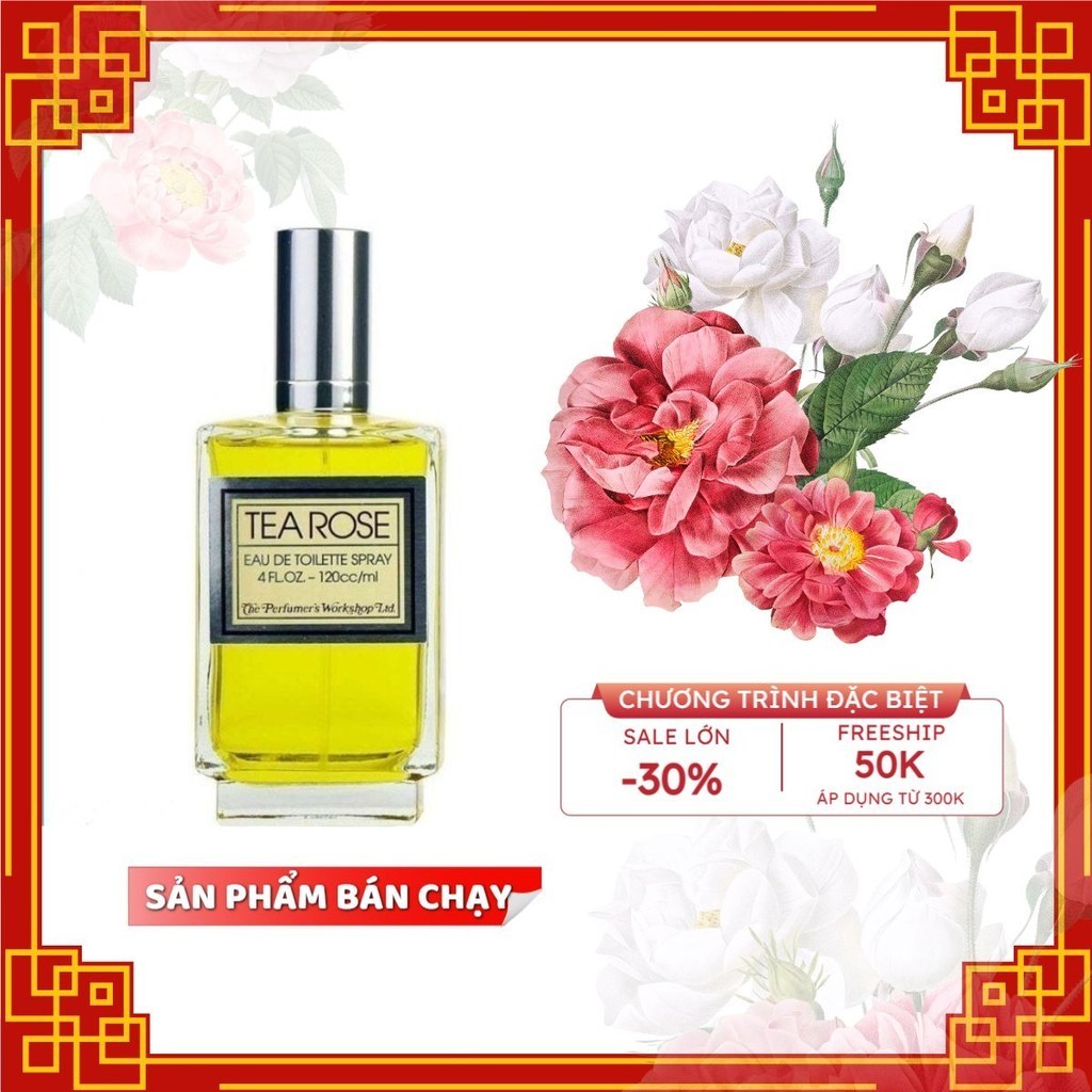 Nước hoa nữ Perfumer's Workshop Tea Rose 10ml