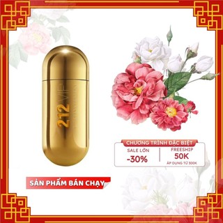 Nước hoa nữ 212 vip edp 10ml