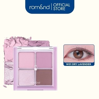 [Rom&nd] [Milk Series] Bảng phấn mắt 4 ô xinh xắn Hàn Quốc Romand Better Than Eyes 6.5g