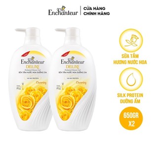 Combo 2 sữa tắm nước hoa Enchanteur Charming 900g