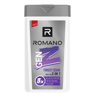Tắm gội romano genz forest cedar 150g