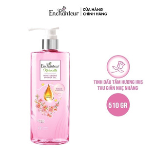 Sữa tắm dưỡng da Enchanteur Naturelle hương hoa Iris 510gr/Chai