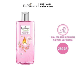 Sữa tắm dưỡng da Enchanteur Naturelle hương hoa Iris 260gr/Chai