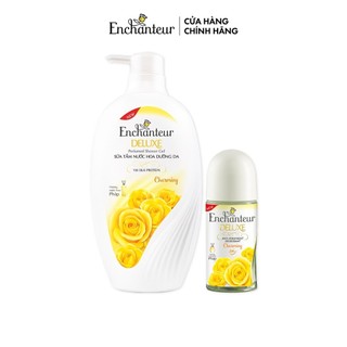 Sữa tắm Charming 450gr và lăn khử mùi nước hoa 50ml