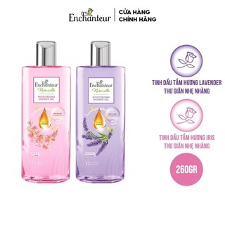 [HB gift] Sữa tắm Enchanteur Naturelle hương Lavender/ Iris 260gr