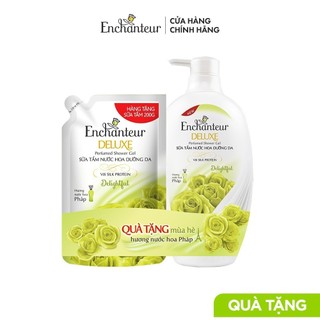 Sữa tắm Enchanteur Delightful 650gr + Tặng Túi sữa tắm 200g
